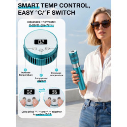 YOUSHARES Pochette Isotherme Insuline, Mini Réfrigérateur Insuline Bouteille Réfrigérée Stylo d'Insuline Voyage - Refroidissemen