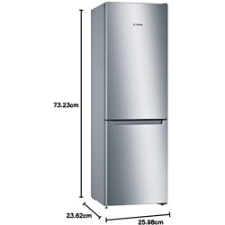 Bosch KGN36NLEA Série 2 - Réfrigérateur combiné, pose-libre, éclairage LED