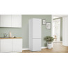 Bosch KGN392WCF Série 4 - Réfrigérateur combiné, pose-libre, Perfect Fit