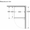 Bosch KGN392WCF Série 4 - Réfrigérateur combiné, pose-libre, Perfect Fit