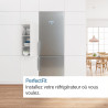 Bosch KGN36VWED Série 4 - Réfrigérateur combiné, pose-libre, éclairage LED