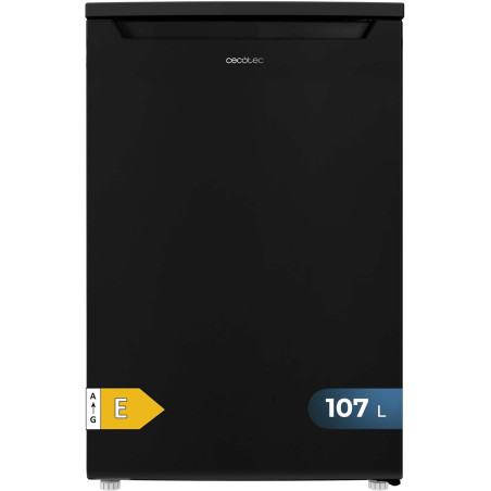 Cecotec mini réfrigérateur 107 l bolero coolmarket tt 107 noir. mini bar, classe énergétique e, température réglable, tiroir à l