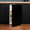 Cecotec mini réfrigérateur 107 l bolero coolmarket tt 107 noir. mini bar, classe énergétique e, température réglable, tiroir à l
