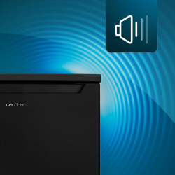 Cecotec mini réfrigérateur 107 l bolero coolmarket tt 107 noir. mini bar, classe énergétique e, température réglable, tiroir à l