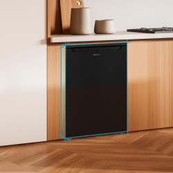 Cecotec mini réfrigérateur 107 l bolero coolmarket tt 107 noir. mini bar, classe énergétique e, température réglable, tiroir à l