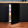 Cecotec mini frigo bolero coolmarket tt 90 noir e. mini réfrigérateur compact 90 l, porte réversible, 5 niveaux de température, 