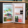 Cecotec mini réfrigérateur bolero coolmarket tt 90 blanc e. capacité de 90 l, classe e, porte réversible, température réglable, 