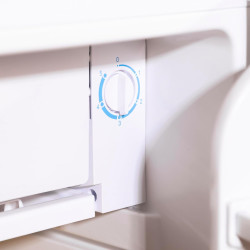 Cecotec mini réfrigérateur bolero coolmarket tt 90 blanc e. capacité de 90 l, classe e, porte réversible, température réglable, 