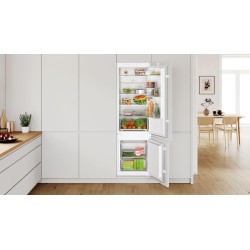 Bosch KIV87NSE0 Série 2 - Réfrigérateur combiné, encastrable, LowFrost