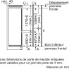 Bosch KIV87NSE0 Série 2 - Réfrigérateur combiné, encastrable, LowFrost