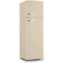 SEVERIN Réfrigérateur Congélateur 2 portes, Pose libre, Réfrigérateur Double Porte avec Congélateur Largeur 55 cm, 246 L, Classe