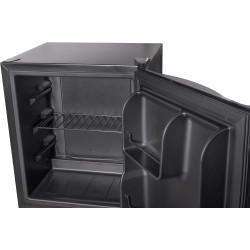 METRO Professional Minibar GMB2038B, 43 x 41.5 x 51 cm, 38 L, Thermostat Mécanique, 1 Étagère, Éclairage Intérieur LED, Noir