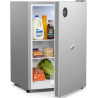 Upstreman 71L Petit Frigo Sans Congélateur, CR71-Argent | 7 niveaux de température 1-10°C, Éclairage LED, 40 dB Silencieux, Écon