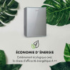 KLARSTEIN Delaware Réfrigérateur, Capacité 76 Litres, 2 Clayettes en Verre Flexibles, Compartiment Congélateur 4 Litres, Range-B