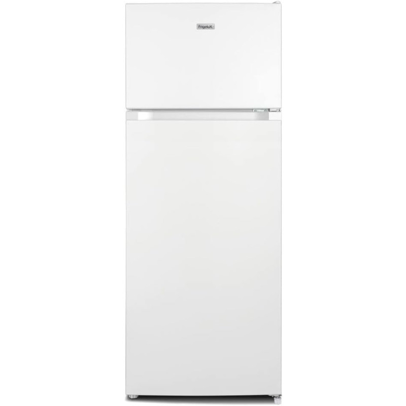 FrigeluX Réfrigérateur Double Porte Blanc RDP216BE 211L