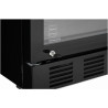 METRO Professional Réfrigérateur à Boissons GSC4280B, Vitrine Réfrigérée, 280 L, Réfrigération Ventilée, 210 W, Avec Serrure, No