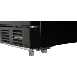 METRO Professional Réfrigérateur à Boissons GSC4280B, Vitrine Réfrigérée, 280 L, Réfrigération Ventilée, 210 W, Avec Serrure, No