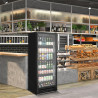 METRO Professional Réfrigérateur à Boissons GSC4280B, Vitrine Réfrigérée, 280 L, Réfrigération Ventilée, 210 W, Avec Serrure, No