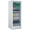 METRO Professional Réfrigérateur à boissons GSC4280, Vitrine Réfrigérée, 280 L, Réfrigération Ventilée, 210 W, Avec Serrure, Bla