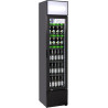 METRO Professional Vitrine à boissons Slim GSC2133B, 133 L, Réfrigération Statique, 200 W, avec Serrure, Noir