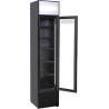 METRO Professional Vitrine à boissons Slim GSC2133B, 133 L, Réfrigération Statique, 200 W, avec Serrure, Noir