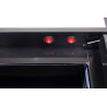 METRO Professional Vitrine à boissons Slim GSC2133B, 133 L, Réfrigération Statique, 200 W, avec Serrure, Noir