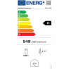 METRO Professional Vitrine à boissons Slim GSC2133B, 133 L, Réfrigération Statique, 200 W, avec Serrure, Noir
