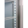 METRO Professional Vitrine à boissons Slim GSC2133B, 133 L, Réfrigération Statique, 200 W, avec Serrure, Blanc