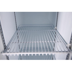 METRO Professional Vitrine à boissons Slim GSC2133B, 133 L, Réfrigération Statique, 200 W, avec Serrure, Blanc