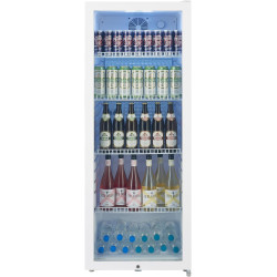 METRO Professional Réfrigérateur à Boissons GSC4240, 237 L, 54 x 54.5 x 139.5 cm, Métal/Plastique/Verre, Refroidissement Statiqu