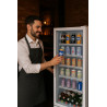 METRO Professional Réfrigérateur à Boissons GSC4240, 237 L, 54 x 54.5 x 139.5 cm, Métal/Plastique/Verre, Refroidissement Statiqu