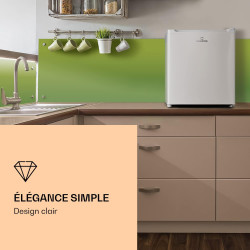 Klarstein Mini Congelateur Armoire, Petit Congélateur pour la Chambre et la Maison, Mini congélateur 33L, Congelateur Petite Tai