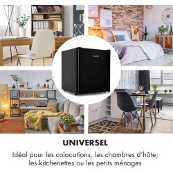 Klarstein Garfield Eco Mini Congélateur, 34 L de Volume Utile, Congélateur 4 Étoiles, 2 Niveaux, 41 dB, env. 44 x 52 x 47 cm (Lx