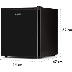 Klarstein Garfield Eco Mini Congélateur, 34 L de Volume Utile, Congélateur 4 Étoiles, 2 Niveaux, 41 dB, env. 44 x 52 x 47 cm (Lx