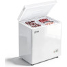YASHE Congélateur coffre 150L, pose libre, Blanc | 2 paniers amovibles, 6 niveaux de température, faible consommation d'énergie 