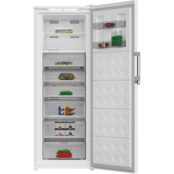 Bauknecht GKN WC19170D NoFrost Congélateur, capacité nette 404 litres, hauteur 191 cm, HomeWhiz, fonction super congélation, ouv