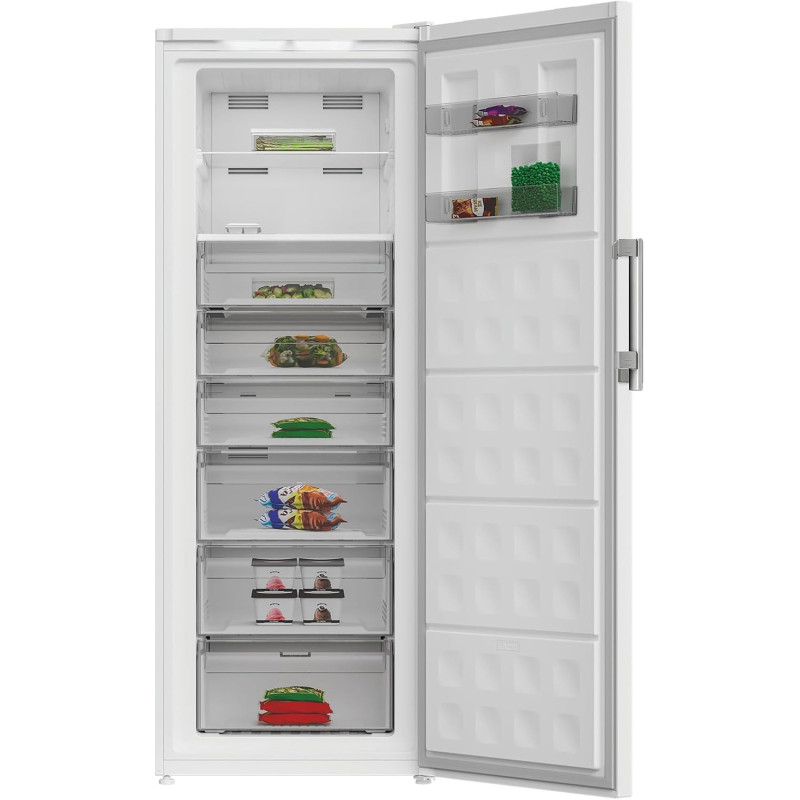 Bauknecht GKN WC19170D NoFrost Congélateur, capacité nette 404 litres, hauteur 191 cm, HomeWhiz, fonction super congélation, ouv