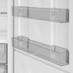 Bauknecht GKN WC19170D NoFrost Congélateur, capacité nette 404 litres, hauteur 191 cm, HomeWhiz, fonction super congélation, ouv