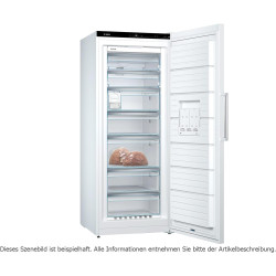 Bosch GSN54AWCV Série 6 XXL Congélateur 176 x 70 cm extra large 327 L NoFrost Ne dégivèle plus jamais Éclairage LED Éclairage un
