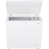 GEDTECH Congélateur coffre 200L GCO200L - Pose Libre - Grande capacité de stockage - Silencieux - Blanc (200, Litres)
