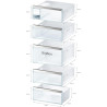 Bosch Serie 6 GSN51AWCV congélateur Autoportante 289 L Blanc