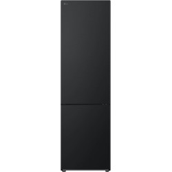 LG GBV22NCCEP Réfrigérateur-congélateur - Smart Inverter Compressor, Total No Frost, design moderne Flat Door, noir mat métallis