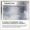 LG GBV22NCCEP Réfrigérateur-congélateur - Smart Inverter Compressor, Total No Frost, design moderne Flat Door, noir mat métallis