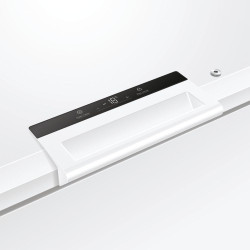 Haier HCE420E Congélateur/Volume net 418 litres/Low Frost/Contrôle électronique de la température/Fonction congélation rapide/Éc