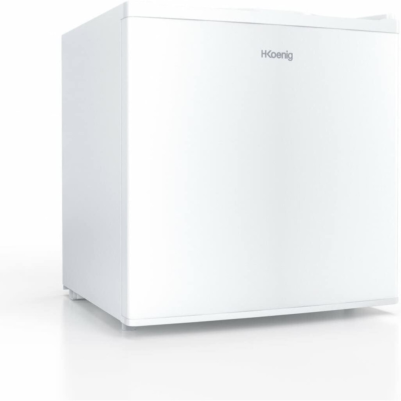 H.Koenig Mini Congélateur à froid statique 34L FGW400 Blanc, Pose Libre, Petite Taille 51cm, Compact, Silencieux, Glaçons, Therm