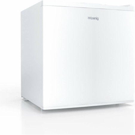 H.Koenig Mini Congélateur à froid statique 34L FGW400 Blanc, Pose Libre, Petite Taille 51cm, Compact, Silencieux, Glaçons, Therm