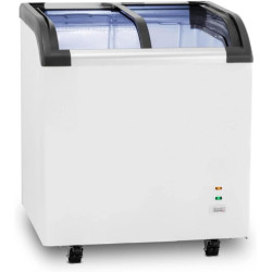 Congélateur Coffre Vitré 445L Blanc
