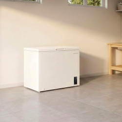 Cecotec congélateur coffre 249l bolero coolmarket chest 249p blanc e. panier avec poignées, contrôle électronique led, ultracont