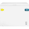 Cecotec congélateur coffre 293l bolero coolmarket chest 293m blanc d. panier avec poignées, contrôle mécanique led, ultracontact