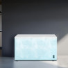 Cecotec congélateur coffre 418l bolero coolmarket chest 418p blanc e. panier, contrôle électronique led, roues, ultracontact d-c